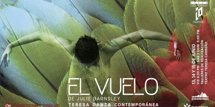 Teresa Danza Contemporánea vuelve a alzar “El vuelo” en el Teatro Teresa Carreño