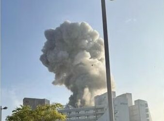 Irán disparó un misil contra el principal hospital del sur de Israel