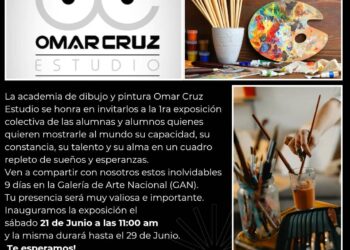 Omar Cruz Estudio inaugurará exposición en la GAN