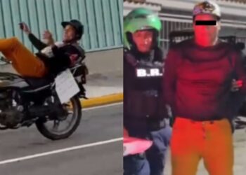 EN VIDEO: Detuvieron a hombre de 60 años por realizar motopiruetas en La Guaira