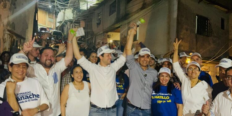 Canache arrancó su campaña con el firme compromiso de salvar El Hatillo
