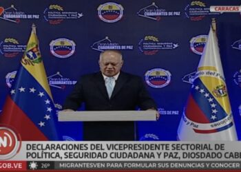 Diosdado Cabello acusa a la oposición de usar el dinero del narcotráfico para generar violencia