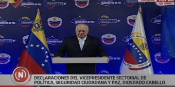 Diosdado Cabello acusa a la oposición de usar el dinero del narcotráfico para generar violencia