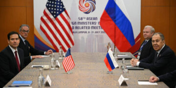 Marco Rubio dice que puede haber «avances» sobre Ucrania tras reunirse con el canciller ruso