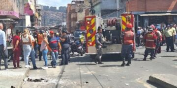 20 personas heridas tras la explosión de una bombona de gas en Caracas