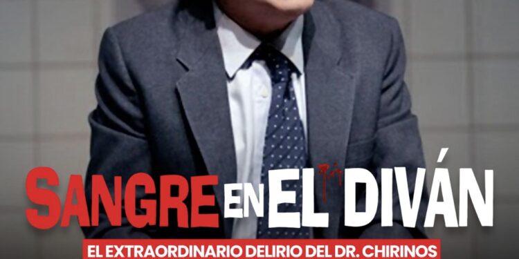 “Sangre en el diván” con Héctor Manrique, regresa por dos semanas al Teatro Trasnocho en agosto