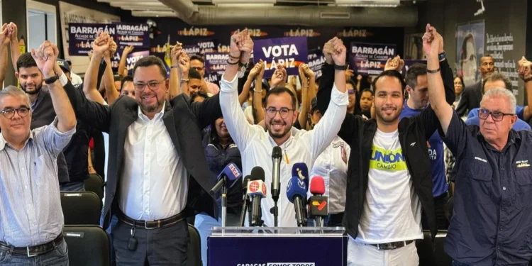 Candidatos de la alianza Lápiz, UNT, Unión y Cambio confían en darle una «sorpresa» al PSUV el 27J