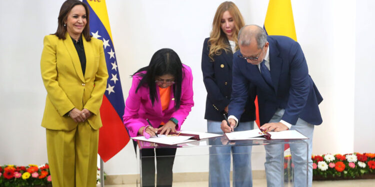 Venezuela y Colombia firman memorándum de una Zona de Paz, Unión y Desarrollo Binacional