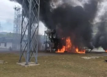 Explosión en subestación eléctrica dejó un muerto y cuatro heridos en Aragua