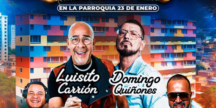 Luisito Carrión y Domingo Quiñones Prometen Show Inolvidable en Caracas