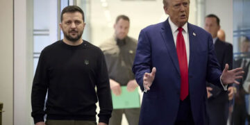 Zelenski llega a Washington para su reunión con Trump