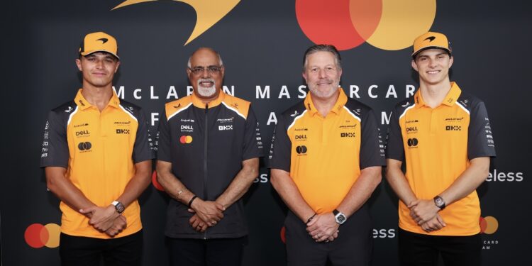 McLaren Racing anuncia a Mastercard como Socio Oficial de Nombre del Equipo