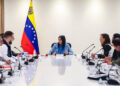 Delcy Rodríguez sostuvo reunión con el Comité de Comercio Exterior de Venezuela para fortalecimiento de la industria nacional