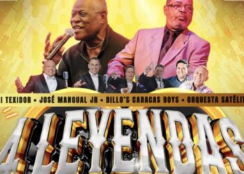 «4 Leyendas de la Música»: Íconos de la salsa y el merengue se unen en el Círculo Militar de Caracas