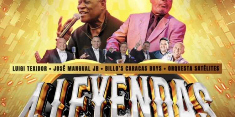 «4 Leyendas de la Música»: Íconos de la salsa y el merengue se unen en el Círculo Militar de Caracas