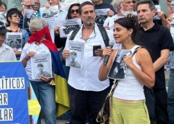 PNB detuvo a la activista Martha Lía Grajales tras participar en protesta frente a la ONU