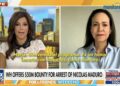María Corina tras recompensa de EEUU por Maduro: «es una acción decisiva contra un régimen criminal»