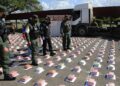 El Gobierno de Venezuela ha incautado 55,8 toneladas de drogas durante 2025