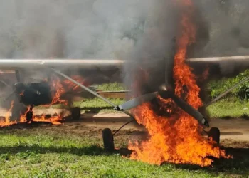 Destruyen dos avionetas «enmascaradas» en una pista clandestina en Apure