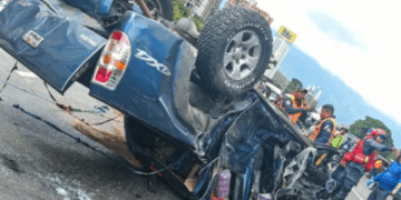 Mega colisión en la autopista Valle-Coche deja 11 lesionados