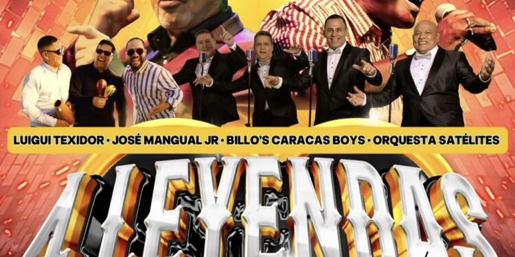 Afinan detalles para el gran evento de las «4 Leyendas de la Música» en Caracas