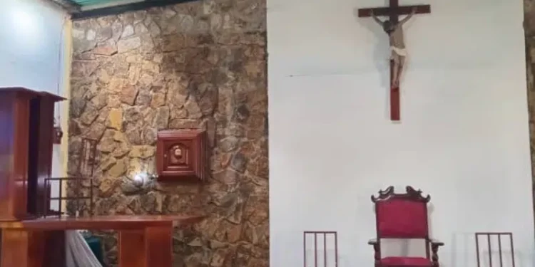 Roban por tercera vez la capilla Cristo Resucitado en Calabozo