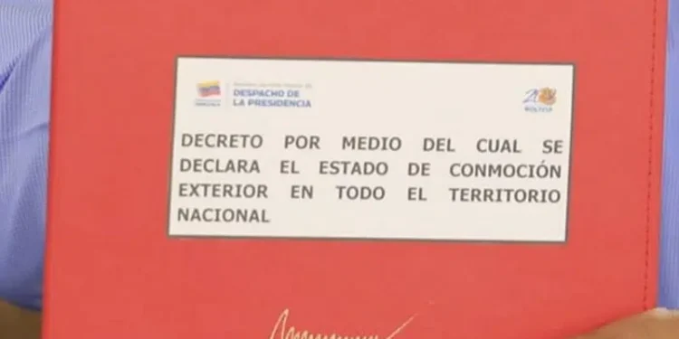 ¿Qué es el estado de conmoción exterior y por qué Maduro plantea aplicarlo en Venezuela?