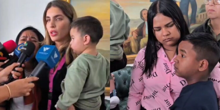 Arribó al país un nuevo vuelo con cuatro niños que se encontraban secuestrados por EEUU