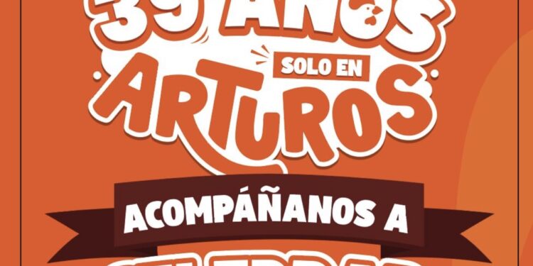 Arturos celebra su 39° aniversario con mucha juventud y la misma receta que aman los venezolanos 