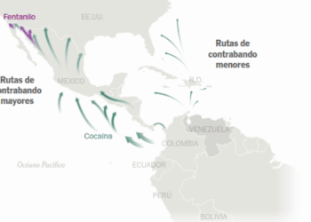 El mayor flujo de drogas que entran a EEUU no por el Caribe, sino México y el Pacífico, según NYT