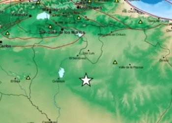 Sismo de magnitud 3,7 se registra en el centro de Venezuela