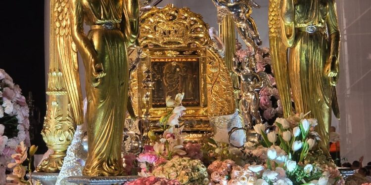 Inician fiestas patronales en honor a la Virgen de la Chiquinquirá