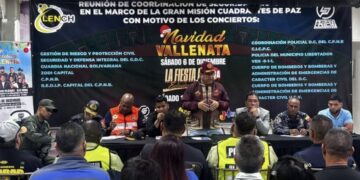 Organizadores de «Navidad Vallenata» y «Fiesta de J.A» garantizan la seguridad del evento con 600 funcionarios y un plan estrategico