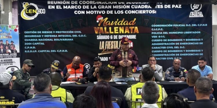 Organizadores de «Navidad Vallenata» y «Fiesta de J.A» garantizan la seguridad del evento con 600 funcionarios y un plan estrategico
