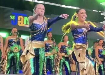 Diablito Underwood  celebra la alegría zuliana en el Intercolegial de Gaitas Don Bosco 2025