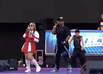 Los venezolanos Anny y Oyeid King hicieron vibrar el Monumental Simón Bolívar en el «Old School Reggaeton»
