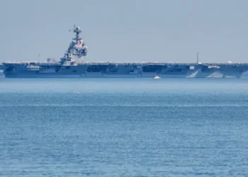 Portaaviones USS Gerald R. Ford ya llegó al Caribe con «4.000 marinos y docenas de aeronaves tácticas»