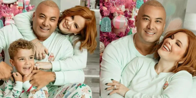 Wisin publica fotos de Navidad sin sus lentes oscuros
