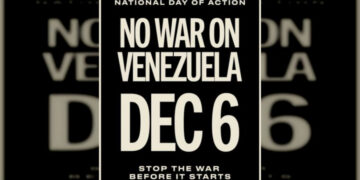 Convocan protesta en EE.UU. contra el asedio a Venezuela y ejecuciones en el Caribe