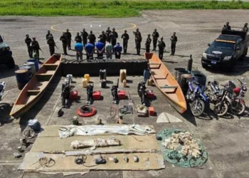 Fanb destruye numerosas estructuras logísticas para el narcotráfico en los márgenes del río Catatumbo