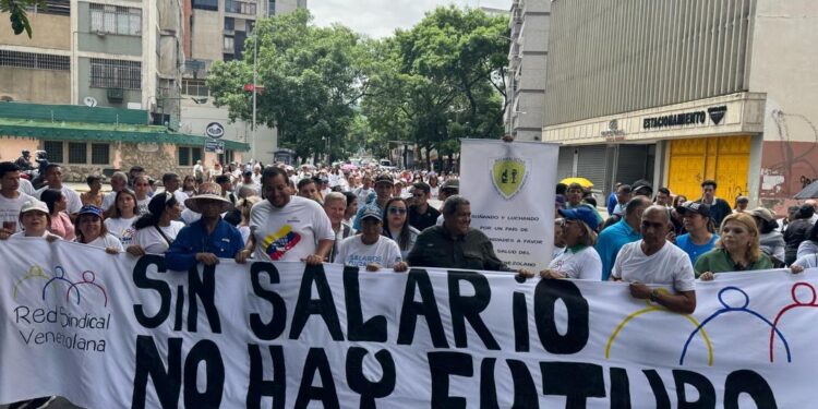 Red Sindical Venezolana exige recuperación salarial inmediata y restitución plena de los derechos