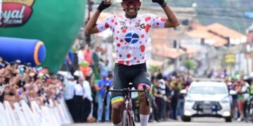 El venezolano Anderson Paredes gana la sexta etapa de la Vuelta al Táchira