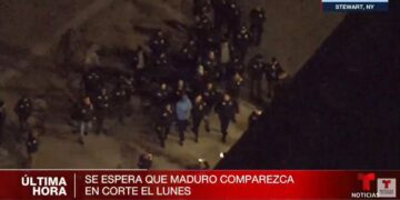 Maduro aterriza a Nueva York rodeado de un gran contingente de seguridad