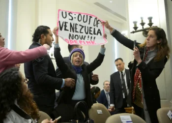 Manifestante irrumpe en la OEA y acusa a EE.UU. de actuar en Venezuela por el petróleo