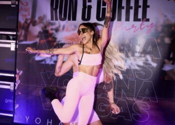 ​Yohana Vargas reunió más de 400 personas en su primera “Run Coffee Party”