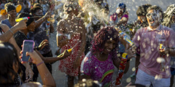 Venezolanos ponen en pausa la agitada vida política y así celebraron los carnavales (Fotos)