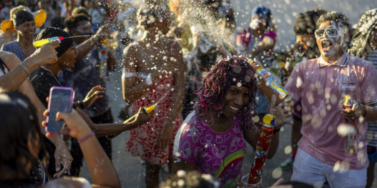 Venezolanos ponen en pausa la agitada vida política y así celebraron los carnavales (Fotos)
