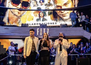 Venezolana Luz Kelly animó el  lanzamiento del nuevo disco de Chino y Nacho en Madrid