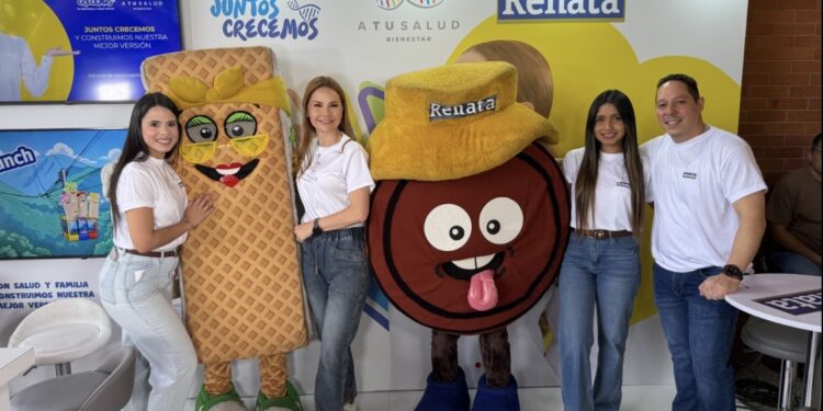 Renata llenó de diversión y felicidad la jornada de salud mental «Juntos Crecemos» en Fe y Alegría de La Vega de la mano de A Tu Salud