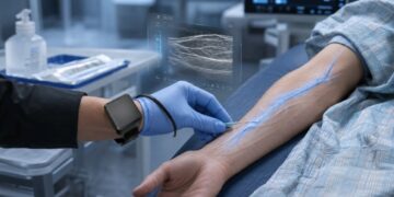 Clínicos latinos buscan cambiar el estándar del acceso vascular a nivel global con tecnología vestible basada en ultrasonido
